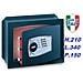 Cassaforte a muro Gold Trony GT / 3b 210x340x150mm - Foto miniatura 1