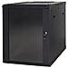 ARMADIO RACK 19" 9 UNITA' DA MURO A) 500 x (L) 600 x (P) 450 NERO DISASSEMBLATO PORTA VETRO - Foto miniatura 2