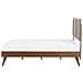Letto A Doghe In Legno Marrone Scuro 160 X 200 Cm Istres - Foto miniatura 10