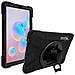 Cover Per Samsung Galaxy Tab S6 10.5 Hybrid Con Manico Cavalletto Tracolla - Foto miniatura 4