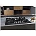 Piano Cottura HAGD 72S / MR a Gas 5 Fuochi Gas Colore Nero - Foto miniatura 4