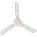 72207 Ventilatori Da Soffitto Bianco Graham Da 132 Cm, Kit Di Luce Led Dimmerabile Con Vetro Opale Smarigliato, Paralume A Gabbia, Telecomando Incluso 54 W - Foto miniatura 2