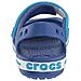 Crocs Crocband Sandal Kids, Sandali Con Cinturino Alla Caviglia Unisex - Bambini, Blu (cerulean Blue / ocean), 22/23 Eu - Foto miniatura 5