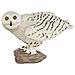 Safari Ltd Wings Of The World - Snowy Owl - Modello Di Statuetta Giocattolo Realistico Dipinto A Mano - Costruzione Di Qualità Con Materiali Sicuri E Senza Bpa - Dai 3 Anni In Su - Foto miniatura 1