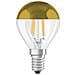 Lampadina Led Filamento Sferico Oro Chiaro Specchio - 4w Equivalente 37 E14 - Bianco Caldo - Foto miniatura 3