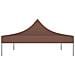 Tetto per Tendone per Feste 4x3 m Marrone 270 g / m² - Foto miniatura 3