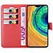 Custodia Compatibile Con Huawei Mate 30 In Rosso Carminio - Coperchio Protettiva Con Chiusura Magnetica, Funzione Stand E Tasca Per Le Carte - Foto miniatura 7