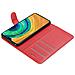 Custodia Compatibile Con Huawei Mate 30 In Rosso Carminio - Coperchio Protettiva Con Chiusura Magnetica, Funzione Stand E Tasca Per Le Carte - Foto miniatura 8