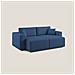 Morfeo Divano Con Sedute Estraibili T02 Blu - Foto miniatura 5