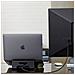 Supporto Per Macbook E Ipad Modello Parcslope Ii In Alluminio, Nero - Foto miniatura 2