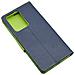 Custodia A Libro Book Case Per Motorola Moto G71 5g Navy-lime - Foto miniatura 3