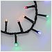 Minicluster Ø6cm Ntl 2000 Led Multicolor 4+40,5m In Bobina Luci Di Natale - Foto miniatura 3
