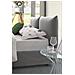 Letto Matrimoniale Tiziana, Letto Contenitore Con Rivestimento In Tessuto, 100% Made In Italy, Apertura Frontale, Adatto Per Materasso Cm 160x190, Grigio - Foto miniatura 4