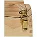 Cavalletto Tavolo Cassetto 41,5x37x12 Cm Legno Massello Pino - Foto miniatura 7