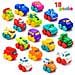 18 Pezzi Di Macchinine Dei Cartoni Animati, Set Di Macchinine In Gomma Morbida, Mini Veicoli Giocattolo, Macchinina Da Bagno Per Bambini, Regalo Per Ragazzi E Ragazze Compleanno Di Natale, Attività Estive In Spiaggia E Piscina, Bomboniere Per Bambi - Foto miniatura 1