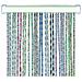 Tenda Per Porta Antimosche Antirumore In Pvc Multicolore Cristal - 125x240 Cm. - Foto miniatura 3