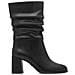 Heeled Boots Stivali Sintetico E Tessile Scarpe Donna Nero Eu 40, 1-25335-43 020 - Foto miniatura 2