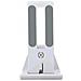 Swcolordesk Supporto Da Scrivania Per Smartphone Fino A 7"" In Plastica Bianco - Foto miniatura 1