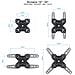 LP1345TN-B Supporto TV a parete 109,2 cm (43") Nero - Foto miniatura 7