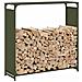 Rastrelliera per Legna da Ardere Verde Oliva 90x28x90 cm - Foto miniatura 4