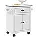 Carrello Da Cucina Bodo Bianco 72x45x80 Cm - Foto miniatura 1