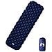 Materasso Campeggio Gonfiabile 1 Persona Blu Marino 190x58x6 cm - Foto miniatura 1