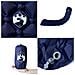 Materasso Campeggio Gonfiabile 1 Persona Blu Marino 190x58x6 cm - Foto miniatura 5