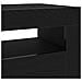 Mobile TV  con luci LED, Nero Rovere, 75x35x40 cm, in legno ingegnerizzato - Foto miniatura 8