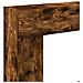 Cornice per Camino Rovere Fumo 81x18x82 cm in Truciolato - Foto miniatura 7