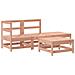 Set Divani Giardino 4 pz con Cuscini Legno Massello di Douglas - Foto miniatura 3