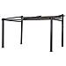 Pergola A Parete 3 × 4 M Fréjus Taupe - Struttura In Alluminio - Foto miniatura 3