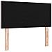 Testiera con luci a strisce a LED Marrone 90 cm Tessuto - Foto miniatura 6