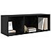 Mobile TV Rovere nero Legno multistrato - Foto miniatura 3