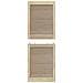 Porta per Armadio 4 pcs Naturale 140.5 x 2.1 x 49.5 cm - Foto miniatura 8