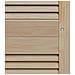 Porta per Armadio 4 pcs Naturale 140.5 x 2.1 x 49.5 cm - Foto miniatura 9
