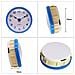 Movimento Orologio Al Quarzo Hr1688 Con Lancetta Dei Secondi, Cornice Blu E Quadrante Bianco - Foto miniatura 2