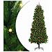 Albero di Natale con 300 LED con supporto Verde 240 cm PE - Foto miniatura 1