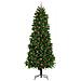 Albero di Natale con 300 LED con supporto Verde 240 cm PE - Foto miniatura 4
