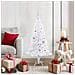 Albero di Natale artificiale Bianco 120 cm PVC e Acciaio - Foto miniatura 2