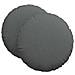 Cuscini per Seduta 2 pcs Grigio scuro Ø60 x 21 cm Tessuto - Foto miniatura 1