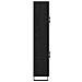 Credenza 2 pcs Rovere Nero Legno Stratificato e Vetro - Foto miniatura 9