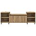 Mobile TV Rovere artigianale 160 x 35 x 55 cm Legno multistrato - Foto miniatura 6