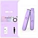 Rasoio Elettrico A Doppia Testina - Wet & Dry, Epilatore Ricaricabile Per Il Corpo Purple - Foto miniatura 1