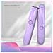 Rasoio Elettrico A Doppia Testina - Wet & Dry, Epilatore Ricaricabile Per Il Corpo Purple - Foto miniatura 2
