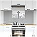Rivestimento da Cucina 2 pcs Grigio chiaro 70 x 60 cm - Foto miniatura 2