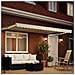 Tenda retrattile manuale con LED Crema 4,5 × 3 m - Foto miniatura 3