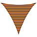 Vela da ombra solare Arancione e Marrone 3 x 3 x 3 m - Foto miniatura 1