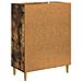 Credenza Rovere Fumo 66 x 34,5 x 90 cm Legno ingegnerizzato - Foto miniatura 5