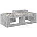 Letto alto per bambini con scrivania Grigio Cemento 80 x 200 cm - Foto miniatura 5