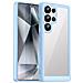 Custodia In Silicone ""outer Space"" Con Bordo In Gel Per Samsung Galaxy S25 Ultra - Blu - Foto miniatura 1